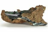 Gemmy, Emerald-Green Vivianite Crystal Cluster - Brazil #218258-4